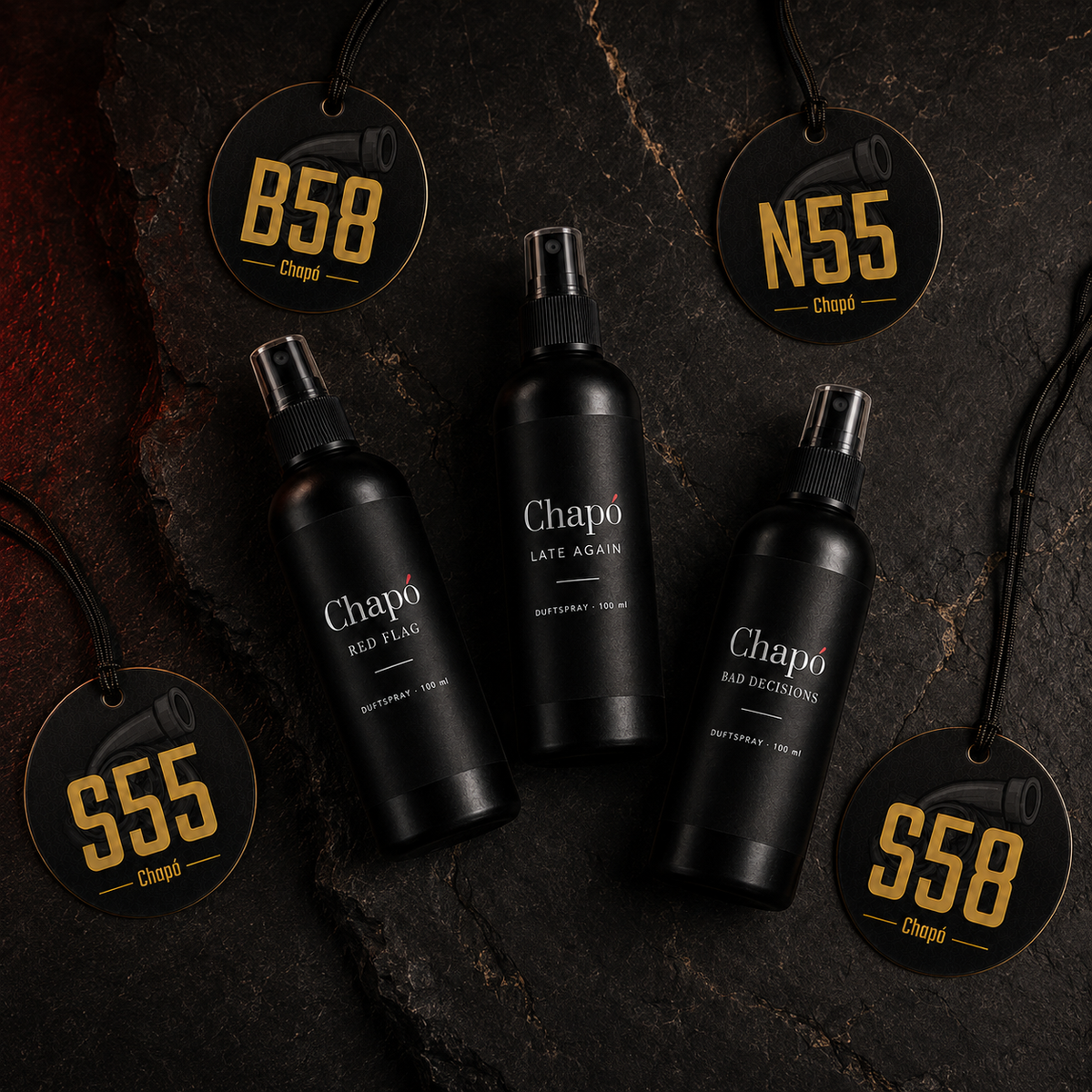 BUNDLE: 3 Duftsprays + 3 Duftbäume