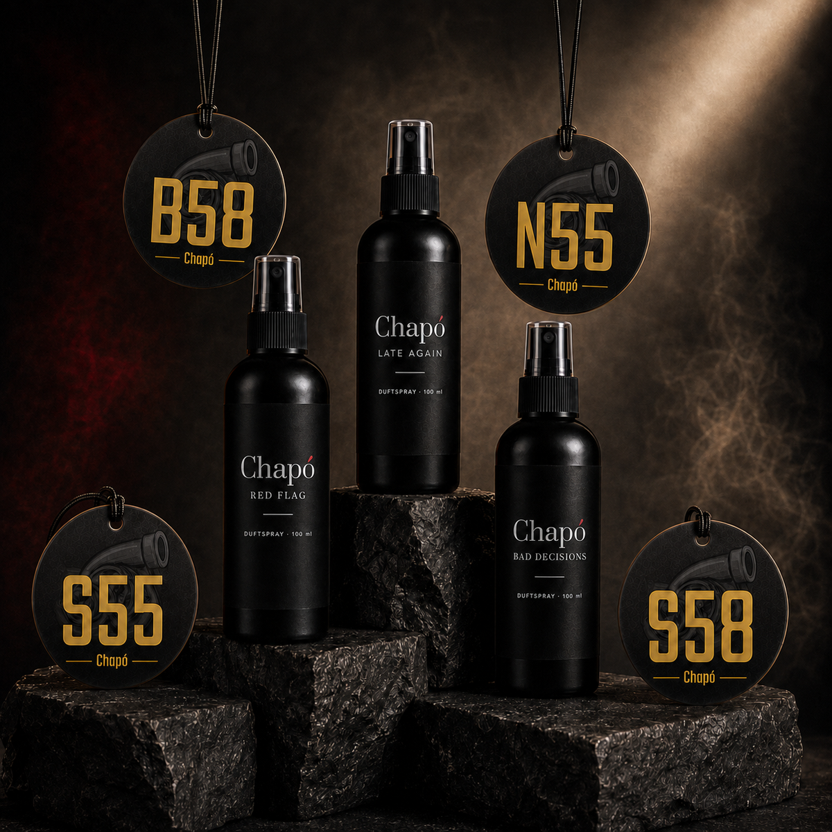BUNDLE: 3 Duftsprays + 3 Duftbäume